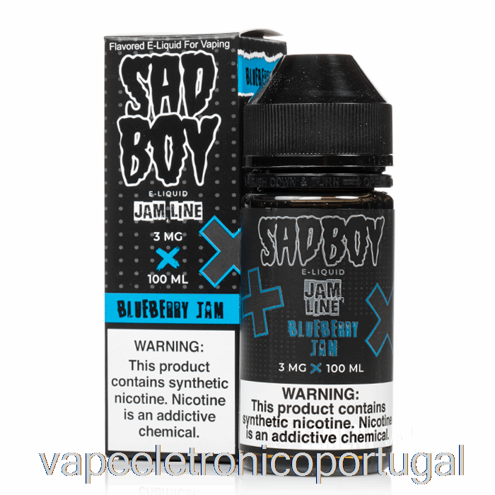 Vape Eletrônico Geléia De Mirtilo - Sadboy - 100ml 6mg